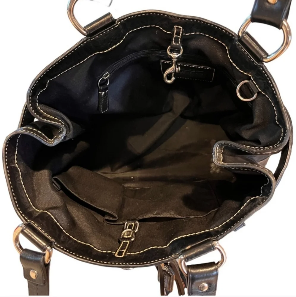 Coach Hampton Python Handbag - Picture 10 of 14